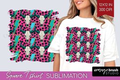 Boho Western Square Tshirt Background - Country PNG Product Image 1