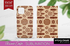 Boho Western Phone Case PNG - Country Case PNG Sublimation Product Image 1