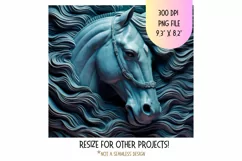 Western 3d Tumbler Wrap  3d Horse Tumbler Sublimation Png