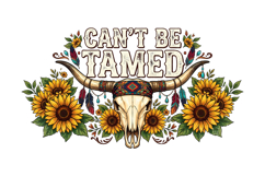 Western Bull Skull Png| Western Png Product Image 1