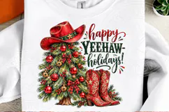Western Christmas Cowboy PNG Product Image 2