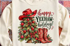 Western Christmas Cowboy PNG Product Image 4