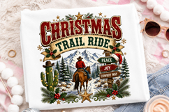 Western Christmas Sublimation PNG Product Image 2