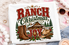Western Christmas Sublimation PNG Product Image 2