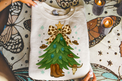 Howdy Christmas PNG, Western Christmas PNG, Christmas Tree Product Image 3