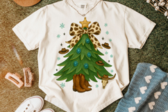 Howdy Christmas PNG, Western Christmas PNG, Christmas Tree Product Image 5