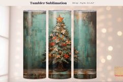 Western Christmas Tumbler Sublimation Winter Tumbler Wrap