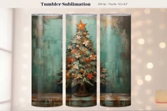Western Christmas Tumbler Sublimation Winter Tumbler Wrap