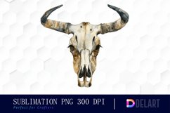Western Cow Skull Graphics Clipart Product Image 1
