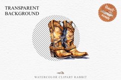 Western Cowboy Boots Wild West Clipart Decoration Vintage Art Image Watercolor Transparent Print illustration sublimation creepy printable digital  watercolor Western Cowboy Boots, Wild West clipart, cowboy, vintage american decoration art image