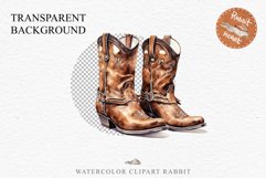 Western Cowboy Boots Wild West Clipart Decoration Vintage Art Image Watercolor Transparent Print illustration sublimation creepy printable digital  watercolor Western Cowboy Boots, Wild West clipart, cowboy, vintage american decoration art image