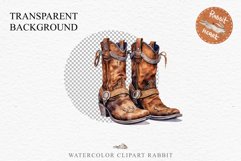 Western Cowboy Boots Wild West Clipart Decoration Vintage Art Image Watercolor Transparent Print illustration sublimation creepy printable digital  watercolor Western Cowboy Boots, Wild West clipart, cowboy, vintage american decoration art image