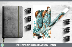 GorgeousWestern Cowboy Pen Wrap design.