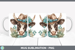 GorgeousWestern Cowboy Mug Wrap design.
