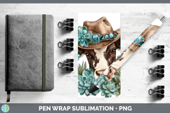 GorgeousWestern Cowboy Pen Wrap design.