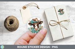 GorgeousWestern Cowboy Stickers design.