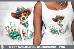 GorgeousWestern Cowboy Dogs Shirt design.