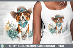 GorgeousWestern Cowboy Dogs Shirt design.