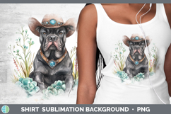 GorgeousWestern Cowboy Dogs Shirt design.