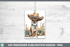 GorgeousWestern Cowboy Dogs Air Freshener design.