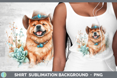 GorgeousWestern Cowboy Dogs Shirt design.