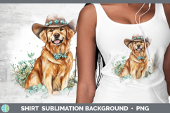 GorgeousWestern Cowboy Dogs Shirt design.