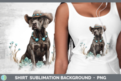 GorgeousWestern Cowboy Dogs Shirt design.