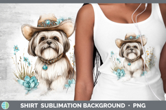 GorgeousWestern Cowboy Dogs Shirt design.