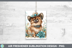 GorgeousWestern Cowboy Dogs Air Freshener design.