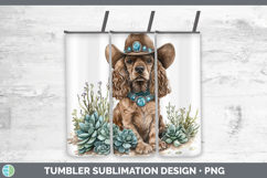 GorgeousWestern Cowboy Dogs Tumbler design.