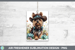 GorgeousWestern Cowboy Dogs Air Freshener design.