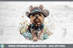 GorgeousWestern Cowboy Dogs Wind Spinner design.