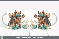 GorgeousWestern Cowboy Mug Wrap design.