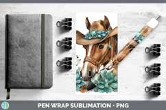 GorgeousWestern Cowboy Pen Wrap design.