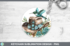 GorgeousWestern Cowboy Keychain design.