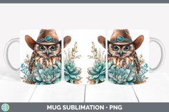GorgeousWestern Cowboy Mug Wrap design.