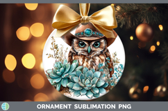 GorgeousWestern Cowboy Ornament design.
