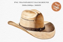 Western Cowboy Stetson Hat Wild West Vintage Clipart Decor Art Image Watercolor Transparent Print illustration sublimation creepy printable digital watercolor Western Cowboy Stetson Hat, Wild West clipart, vintage american decoration art image