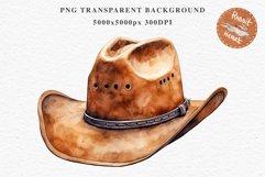 Western Cowboy Stetson Hat Wild West Vintage Clipart Decor Art Image Watercolor Transparent Print illustration sublimation creepy printable digital watercolor Western Cowboy Stetson Hat, Wild West clipart, vintage american decoration art image