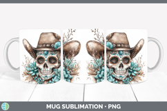 GorgeousWestern Cowboy Mug Wrap design.