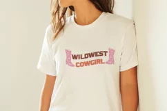 Western Cowgirl Western Quote SVG Design Product Image 2