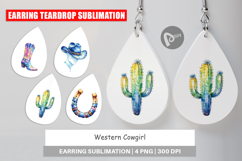 Western Cowgirl Earring Product Image 1