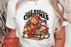Western Cowgirl Christmas PNG Product Image 2