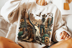 Cowgirl PNG, Country Western PNG, Cactus PNG, Country Girl Product Image 3
