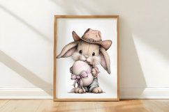Western Easter Bunny Clipart Product Image 3