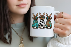 Western Easter Day Bunny Png Product Image 4