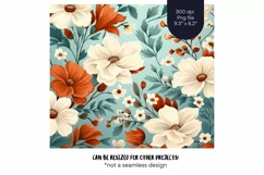 Western Floral Tumbler Wrap | Flower Tumbler Sublimation