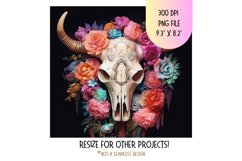 Western Flower 3d Tumbler Wrap 3d Skull Tumbler Design