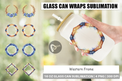 Western Frame Glass Can Product Image 1