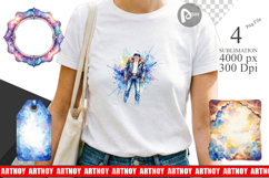 Western Frame Sublimation Product Image 1